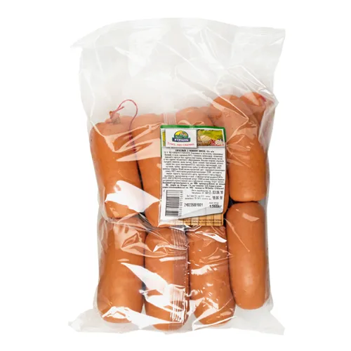 Сардельки Ятрань з молоком варені перший сорт