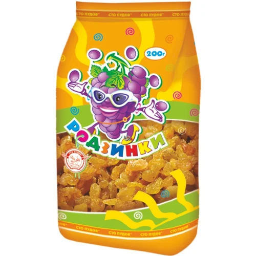 Родзинки Сто пудів 200г