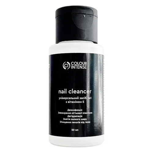 Засіб для знежирення нігтів Colour Intense Nail Cleanser 5в1 50мл