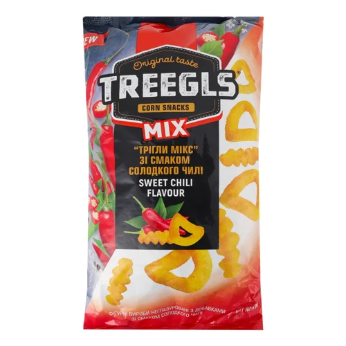 Фігурні Вироби Неглазуровані З Добавками Смаку Солодкого Чилі, м/у 145г