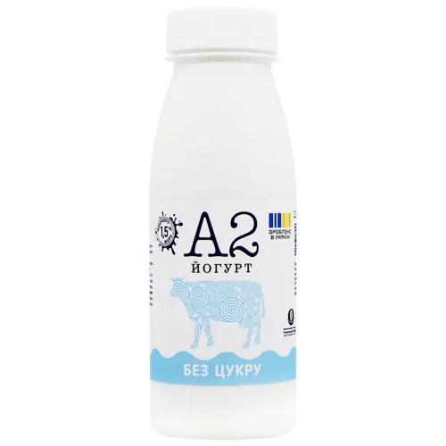 Йогурт Молочний Свiт А2 без цукру п/пл 1.5% 250г