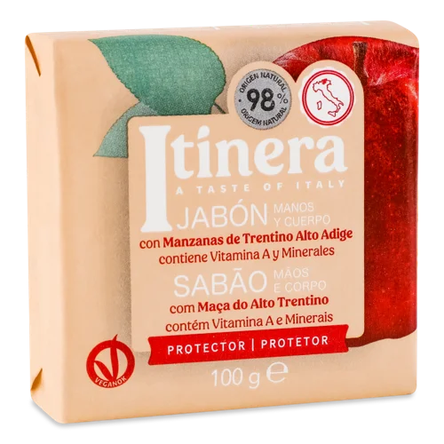 Мило Туалетне Для Рук І Тіла Protective Sorrento Apple From Trentino Itinera, 100г