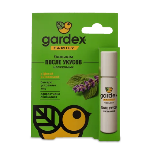 Бальзам після укусів комах Family Gardex, 7 мл