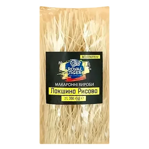 Макаронні вироби Royal Tiger Локшина рисова 300г
