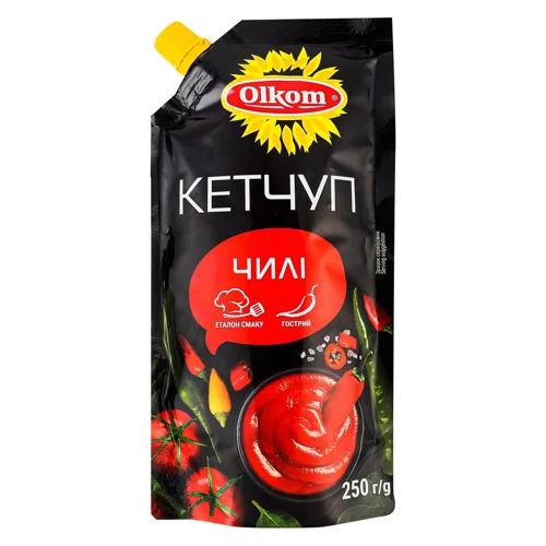 Кетчуп Olkom Чилі 250г