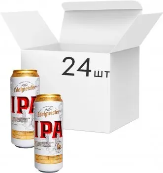 Упаковка пива Edelmeister IPA 4.5% 0.5л x 24 шт