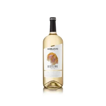 Вино 1,5л Коблево Бордо Riesling біле сухе 9-12% об ск/бут Україна