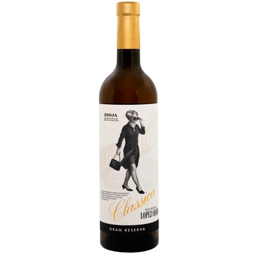 Вино Rioja Classica Hacienda Lopez de Haro Gran Reserva Blanco 2014 біле сухе 0.75 л