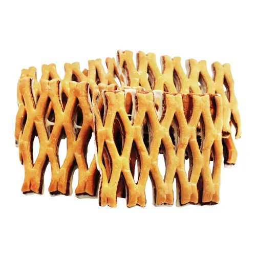 Печиво здобне листкове з білою глазур'ю Сенсація Бом-Бік кг