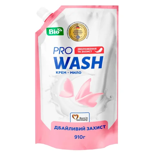Крем-мило рідке Pro Wash Дбайливий захист 910г