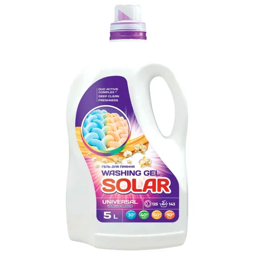 Гель для прання Solar Universal Vanilla Orchid 5л