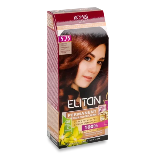Крем-фарба Elitan intensive 5.75 Інтенсивн каштан