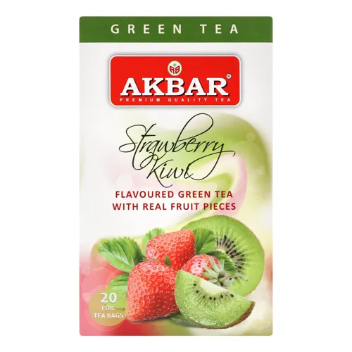 Чай зелений китайський Strawberry Kiwi Akbar 20х1.5г