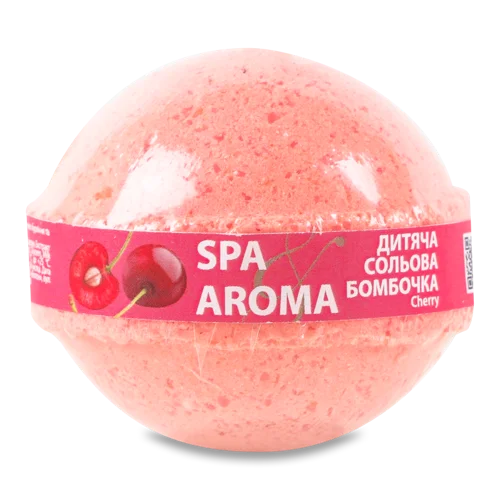 Дитяча Ванна Бомбочка Сольова Cherry Spa&Aroma 75г