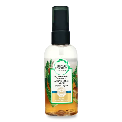 Масло Для Волосся Арганова Олія & Алое Herbal Essences, Натуральне, 100мл
