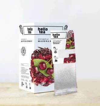 Чай фруктовий Hello Tea Вишня 20шт