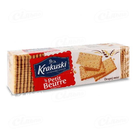 Печиво Krakuski Petit Beurre, 220г