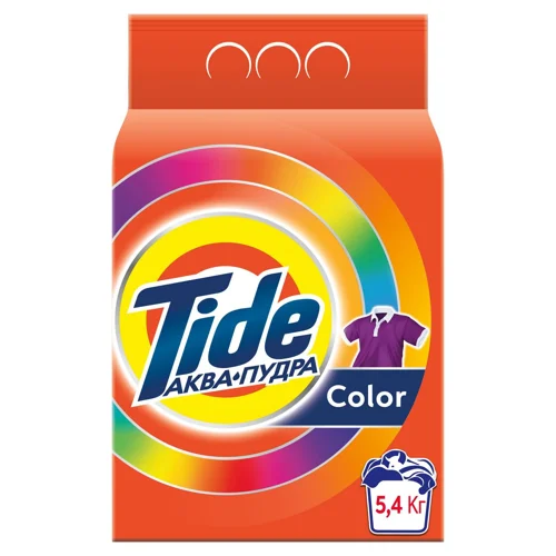 Пральний порошок Tide Color Аква Пудра 5,4кг