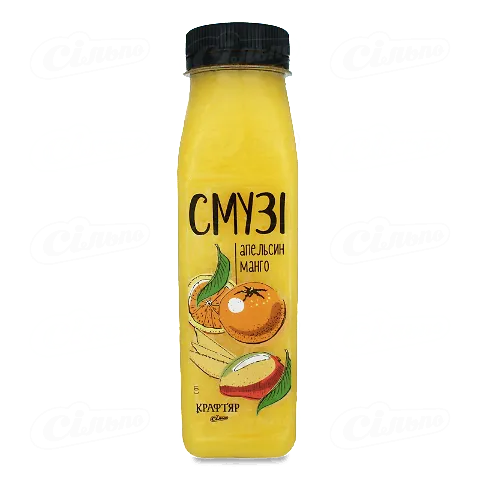 Смузі «Крафтяр» з апельсиновим соком та манго, 250мл