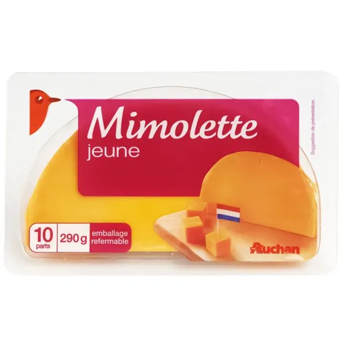 Сир Ашан Mimolette 40%, 290г