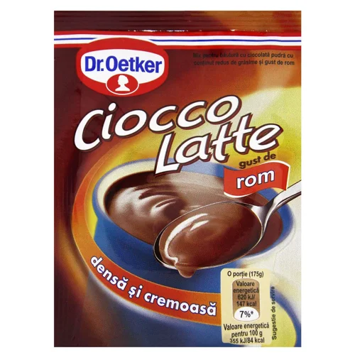 Гарячий шоколад Dr.Oetker зі смаком рому 21г