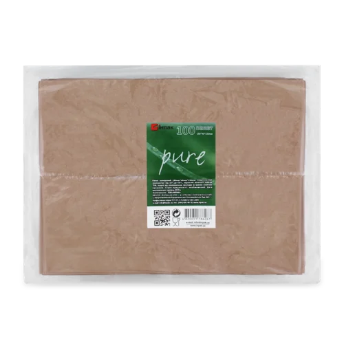 Пакет Паперовий 180х40х230мм Pure Інпак, 1шт