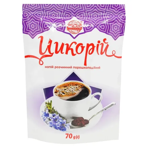 Напій розчинний на основі цикорію порошкоподібний Вигода 70г
