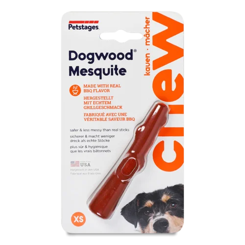 Іграшка Для Собак Petstages Dogwood Mesquite, Міцна Гілка Барбекю, 10.5см