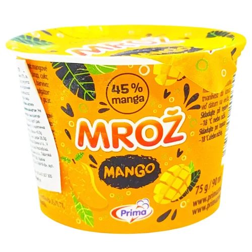 Морозиво Prima Сорбет Манго 75г (Чехія)