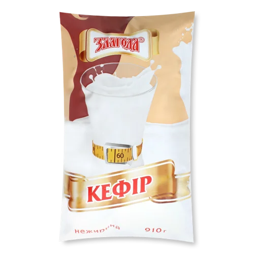 Кефір Злагода Нежирний Пастеризований п/е