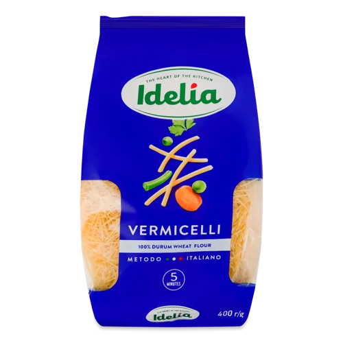 Макаронні Вироби Vermicelli Idelia, в/ґ, 400г
