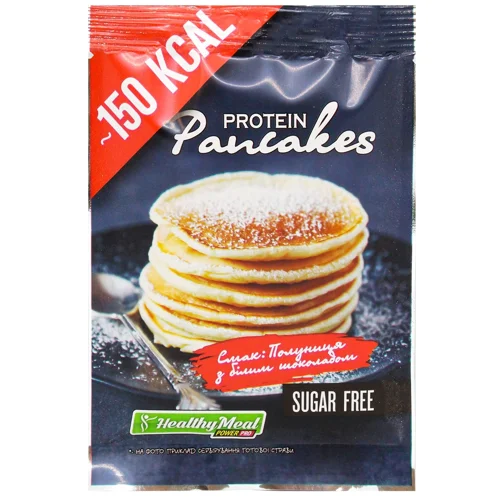 Суміш Power Pro Healthy Meal для приготування протеїнового панкейку Полуниця 40г