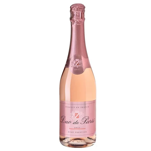 Вино ігристе Duc de Pari рожеве напівсухе 10,5% 0,75л