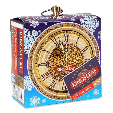 Чай чорний Kingsleaf Dream Time Gold з залізній банці, 30г