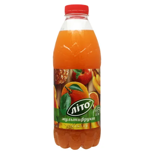 Нектар мультифруктовий неосвітлений Літо 0.9л