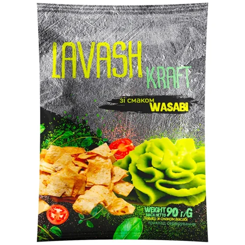 Лаваш Крафт 90г смак Васабі