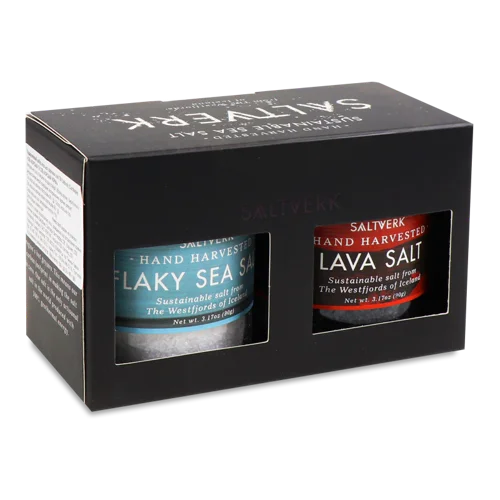 Сіль Морська В/ґ Saltverk Набір Подарунковий, 2 Види