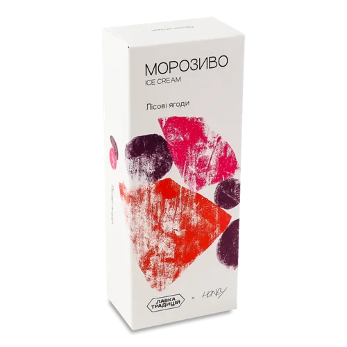 Морозиво Лісові Ягоди Honey Картонна Упаковка 75г