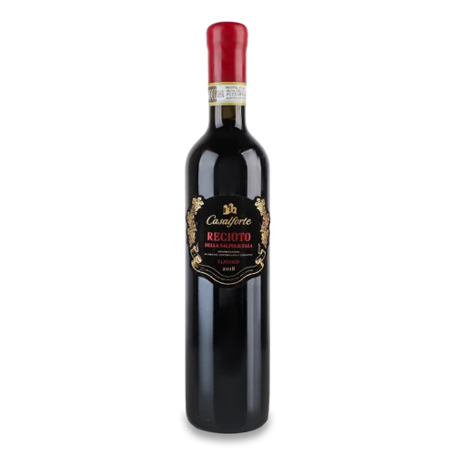 Вино Червоне Солодке Recioto Della Valpolicella Classico, в/ґ, п/пл, 0.5л, 13%