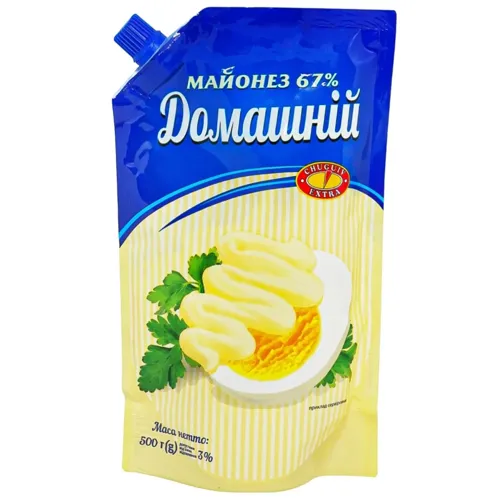Майонез Chuguiv Extra Домашній 67%, 500г