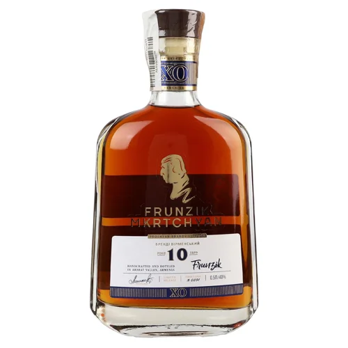 Бренді Frunzik 10 років 40% 0,5л