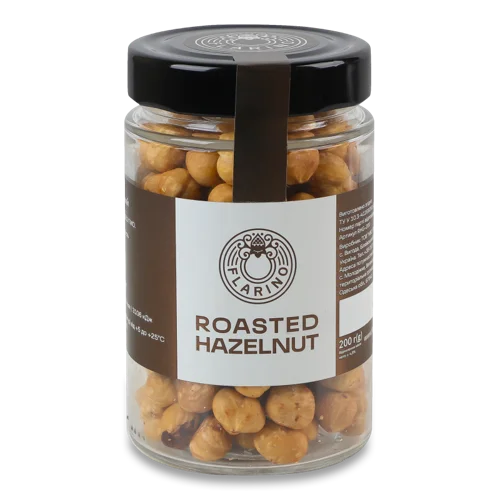 Фундук Смажений Flarino В/с Скляна Банка 200г