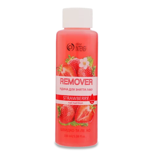 Рідина Для Зняття Лаку Strawberry Colour Intense, 100мл