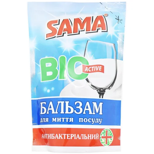 Бальзам для миття посуду Sama Антибактеріальний 450г