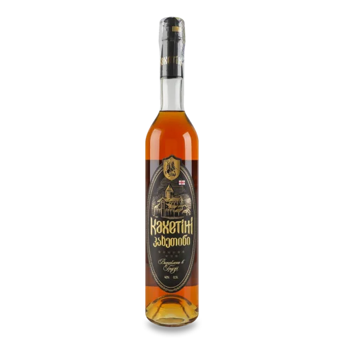 Алкогольний Напій В/ґ 40% 9 Зірок Кахетіні, 0.5л