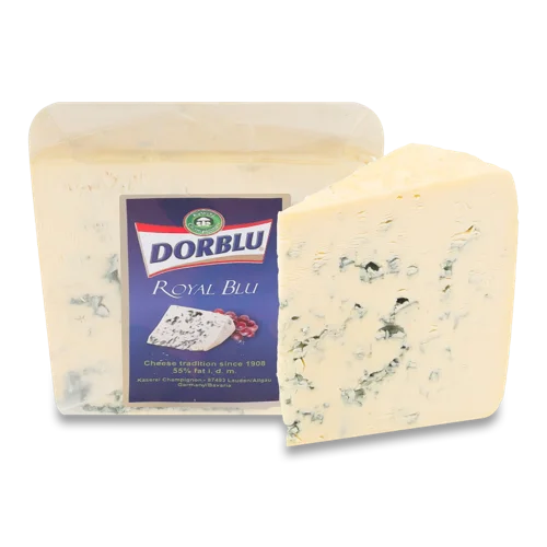 Сир Блакитний Royal Blu Dorblu Kaserei Champignon, 55% жиру, кг