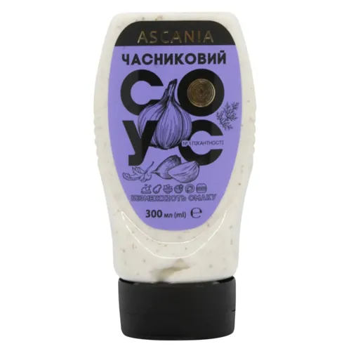 Соус Ascania часниковий 300мл