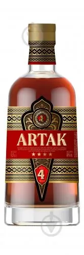 Коньяк Artak 4* 0.5л
