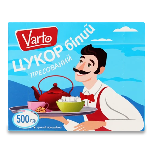 Цукор Білий Пресований Вищого Ґатунку, к/у 500г