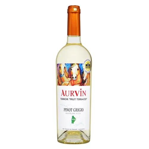 Вино Aurvin Pinot Grigio біле сухе 13,5% 0,75л
